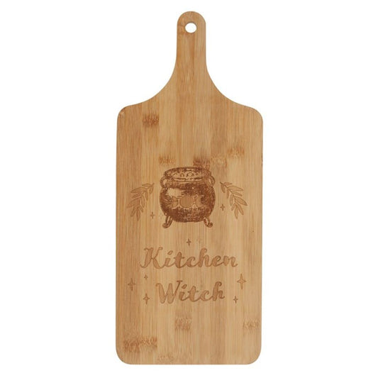 Kitchen Witch Wooden Chopping Board